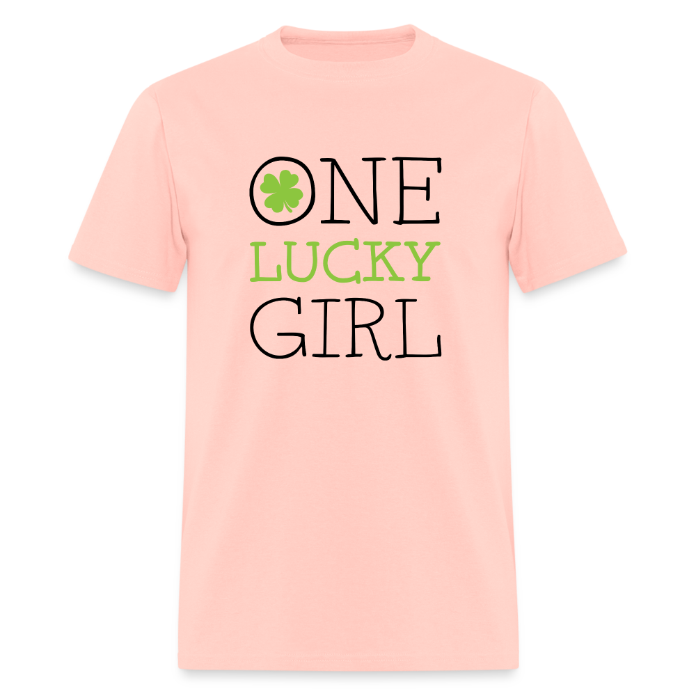 Ladies LUCKY Classic T-Shirt - blush pink
