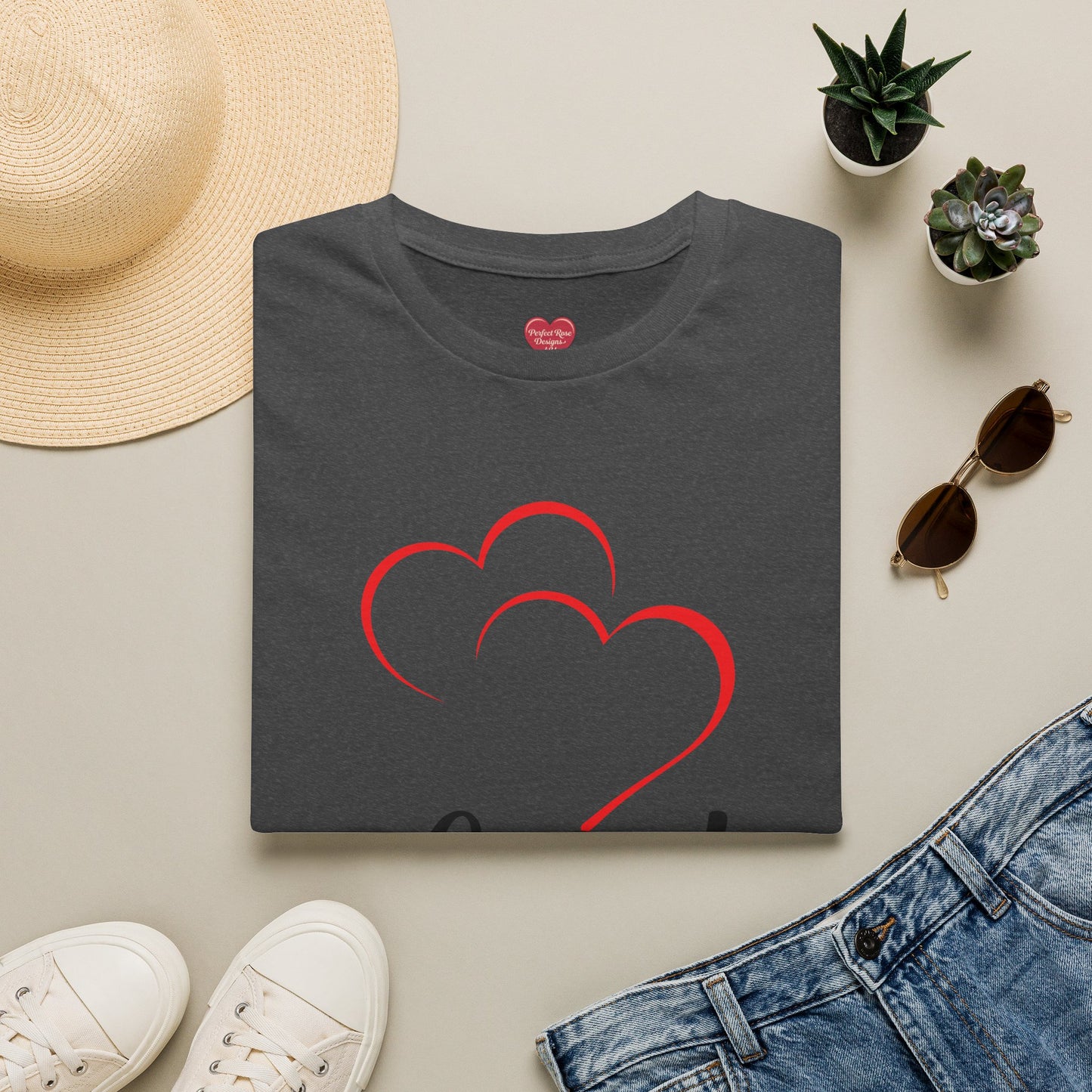 Love Heart T-Shirt — Romantic Red Heart Design for Valentine’s Day & Everyday