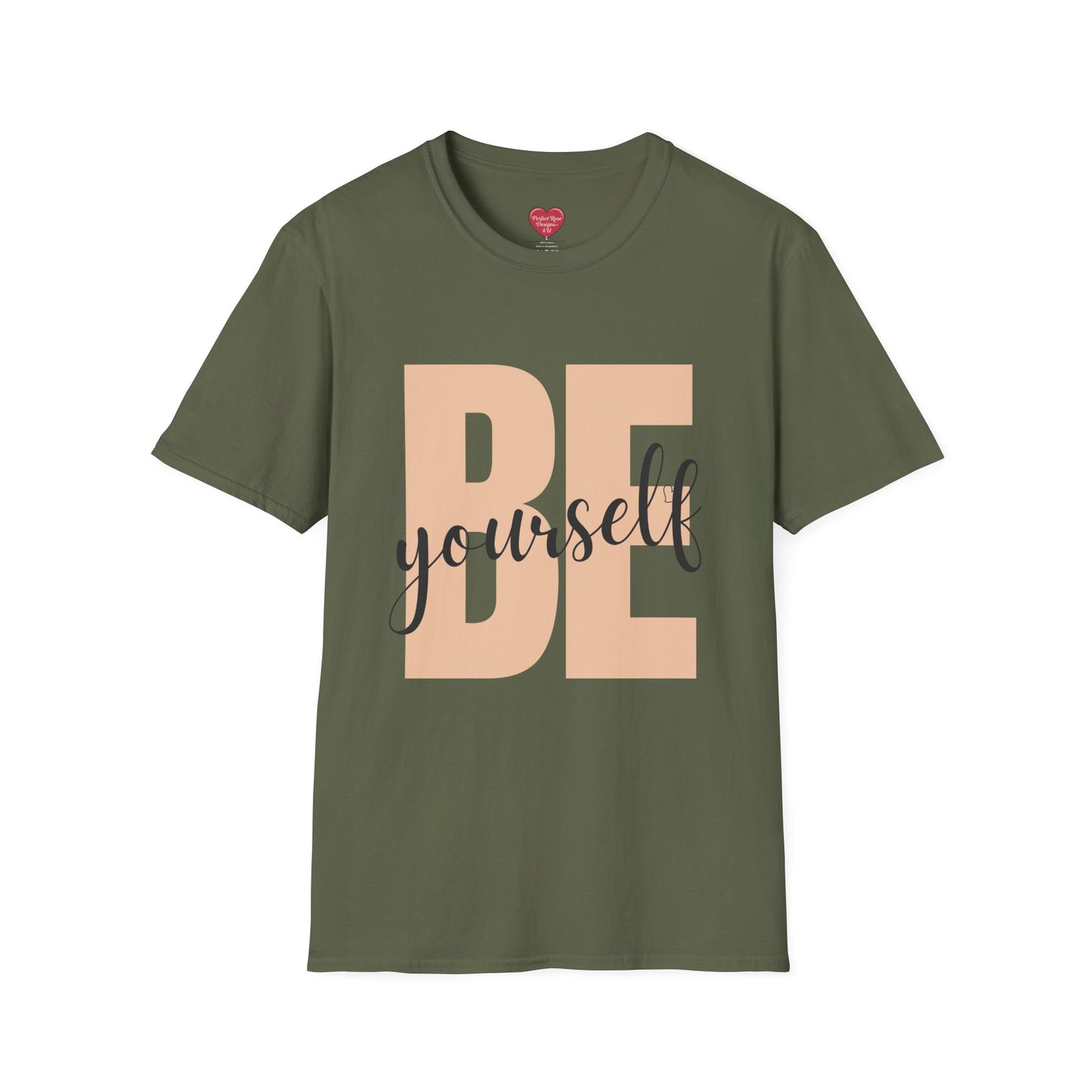 BE Yourself T-Shirt — Positive Message Graphic Tee