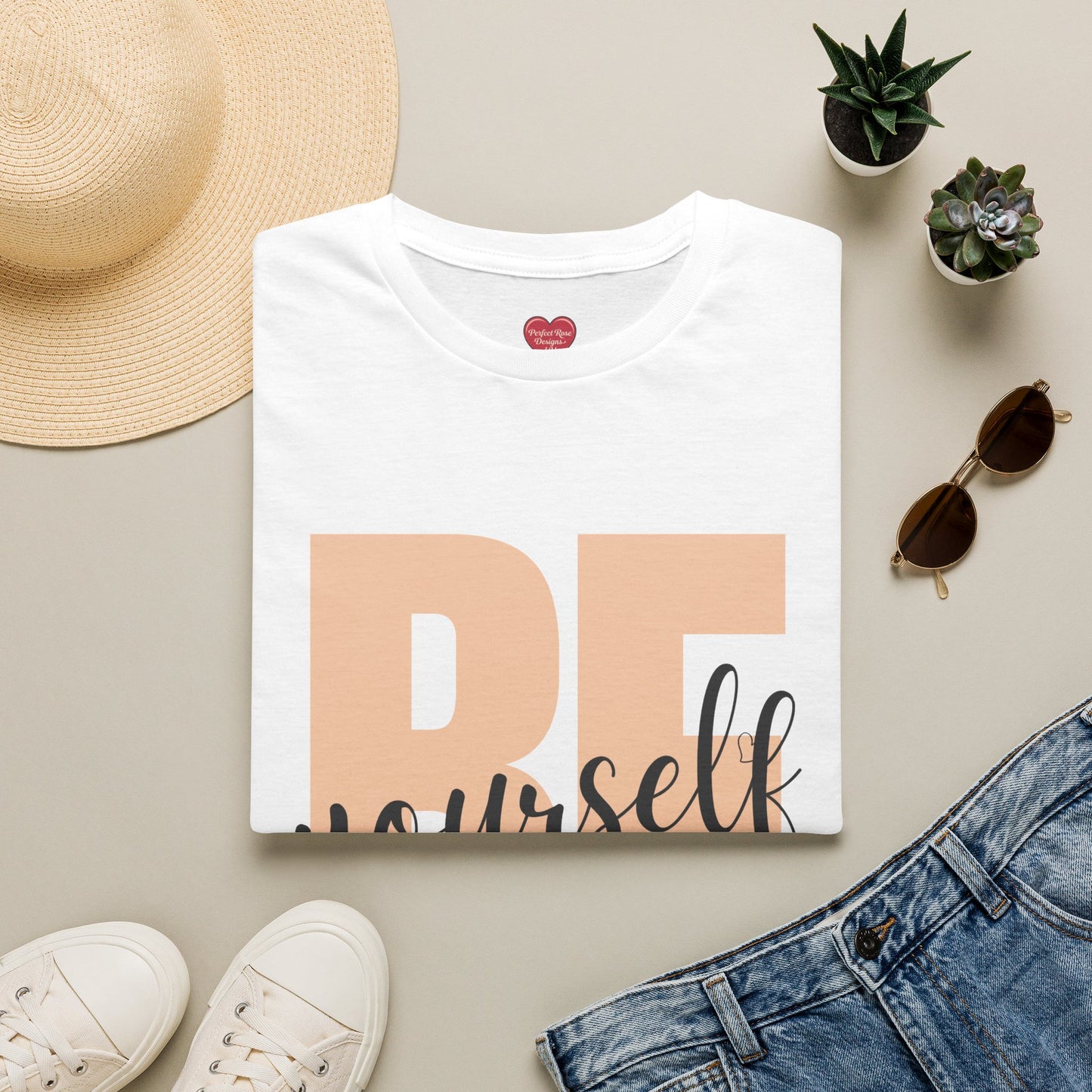 BE Yourself T-Shirt — Positive Message Graphic Tee