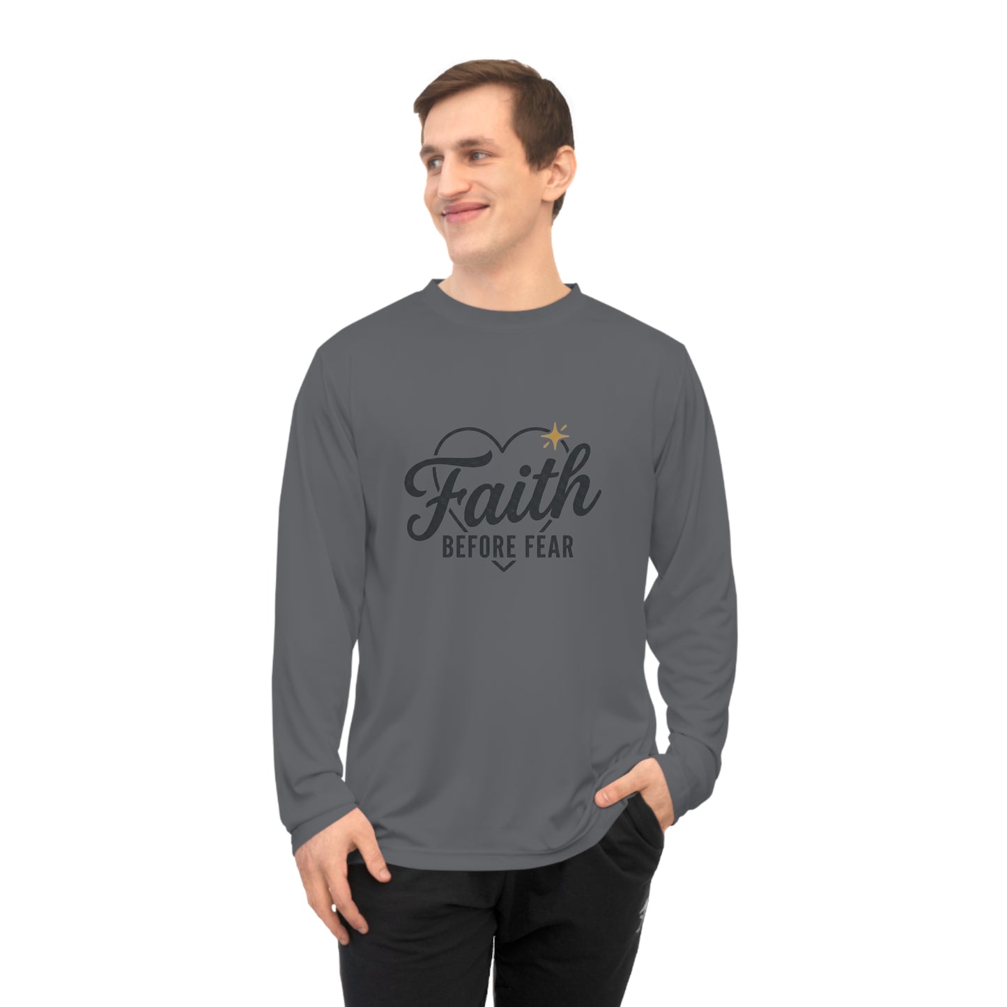 Faith Before Fear Long Sleeve Shirt