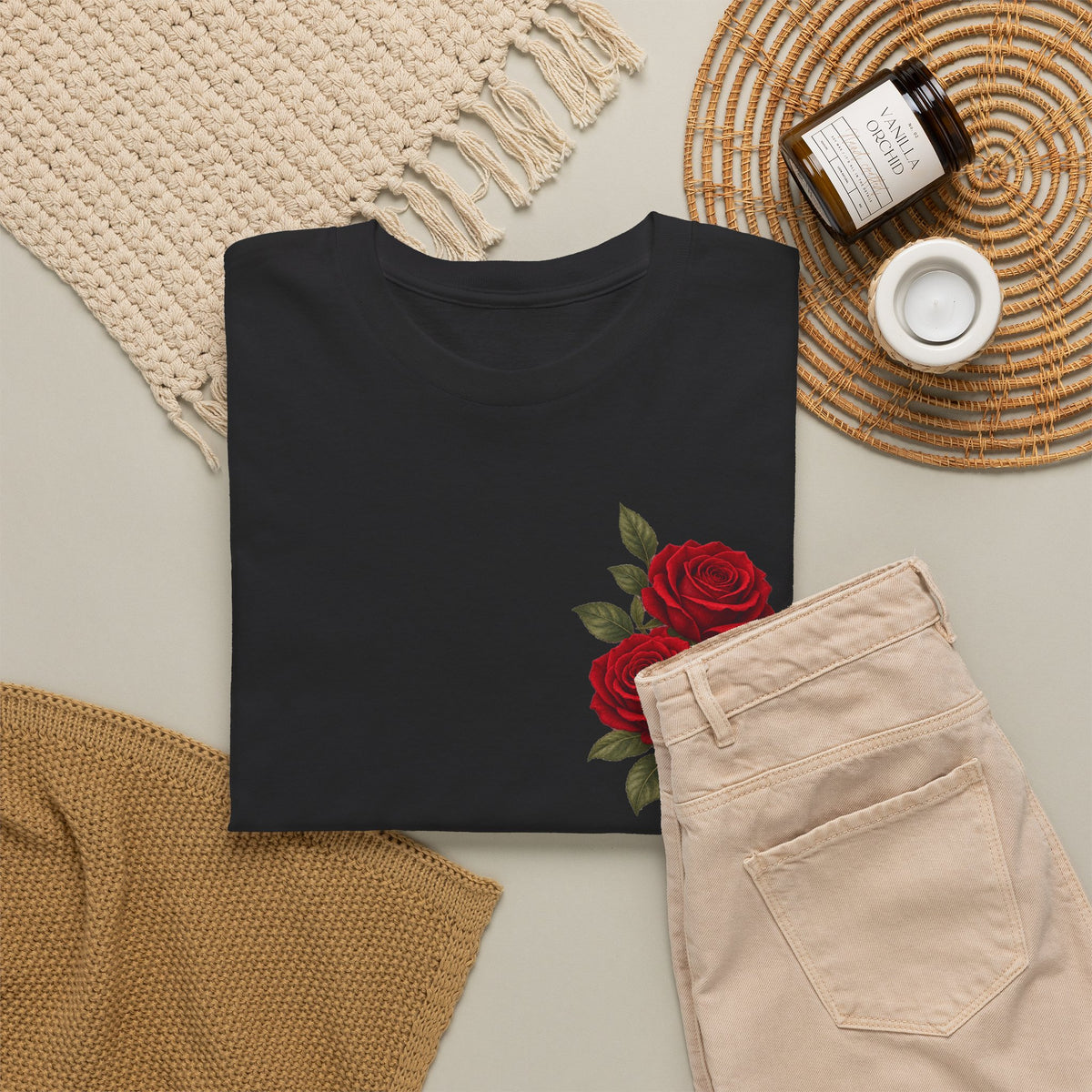 Red Rose Bouquet T-Shirt