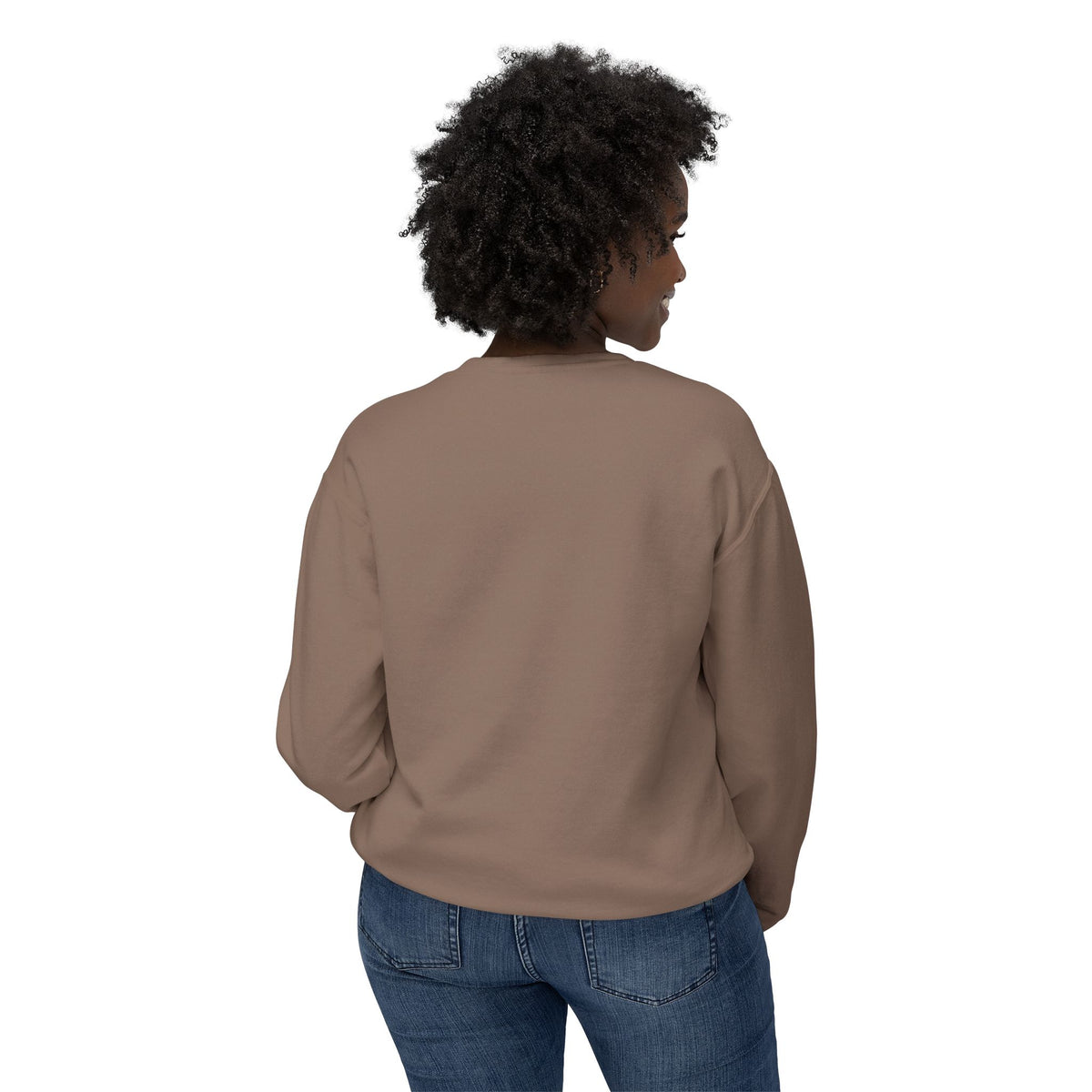 Crewneck Sweatshirt — "Soft Heart Strong Woman" Floral Inspirational Pullover