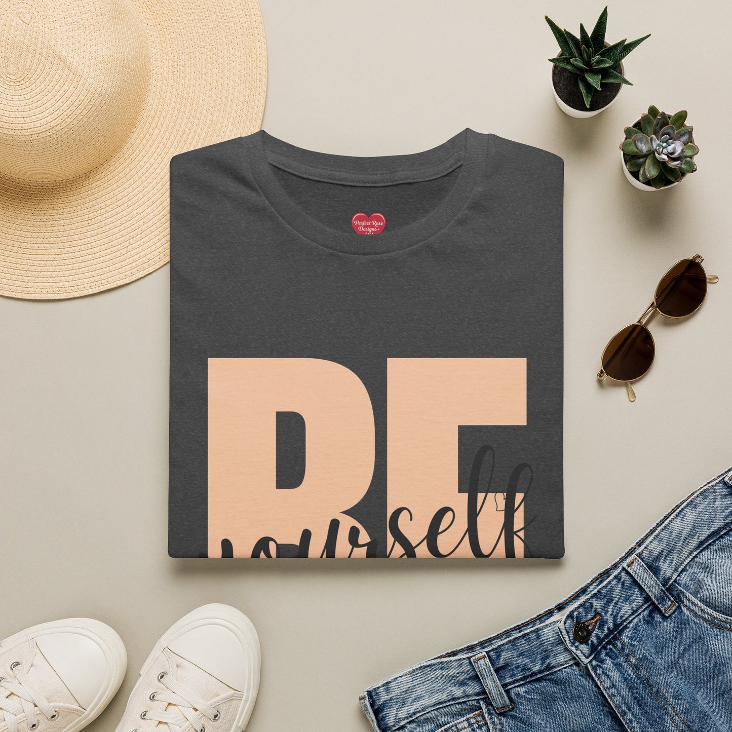 BE Yourself T-Shirt — Positive Message Graphic Tee