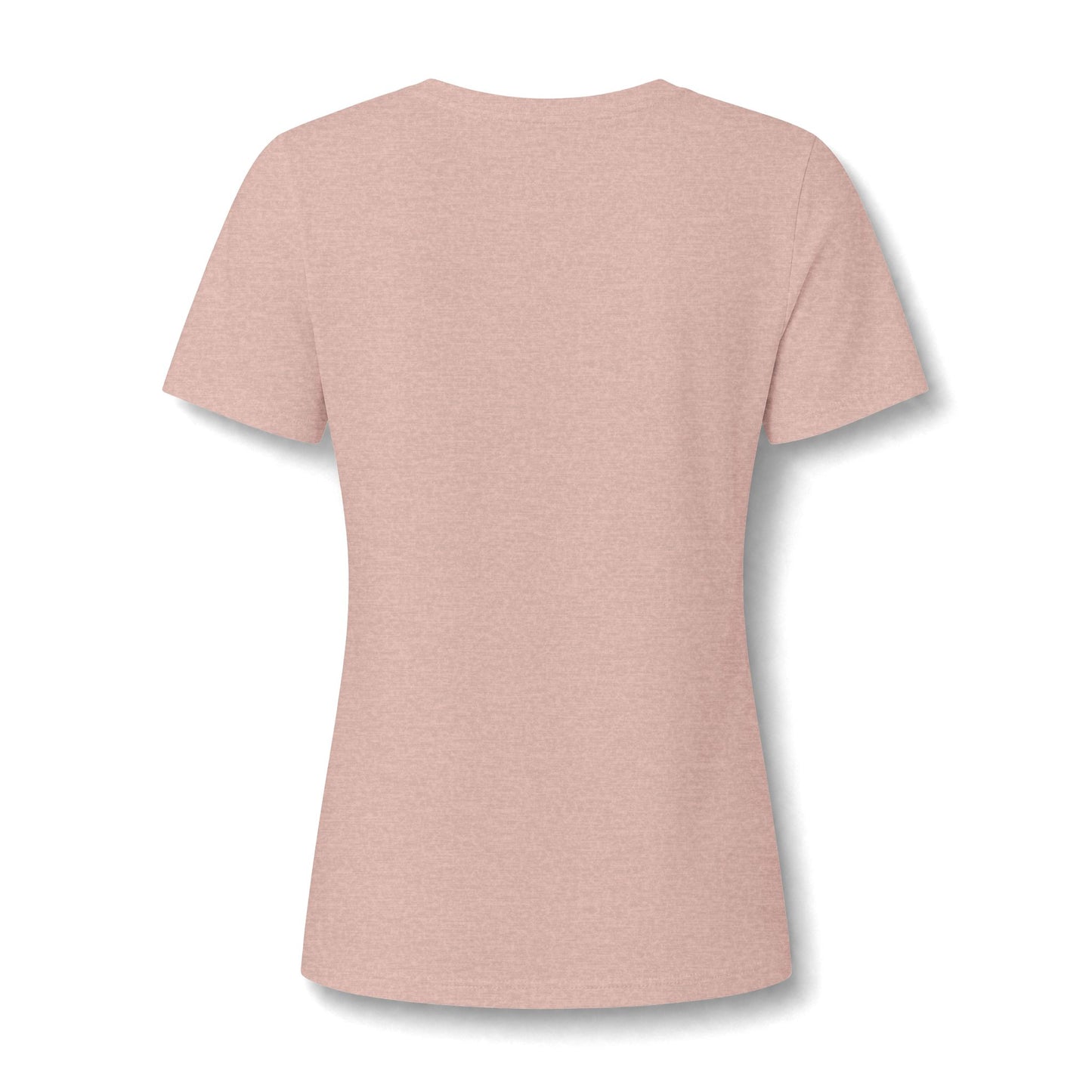 She Believed She Could So She Did V-Neck Tee — Floral Inspirational Women's Shirt
