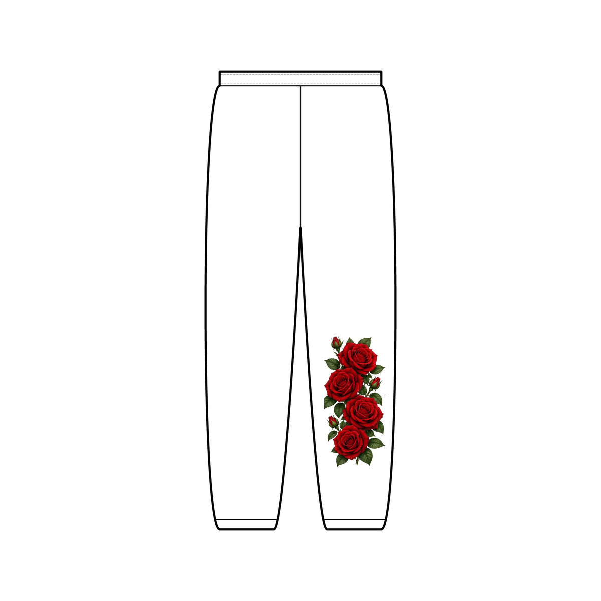 Rose Floral Sweatpants