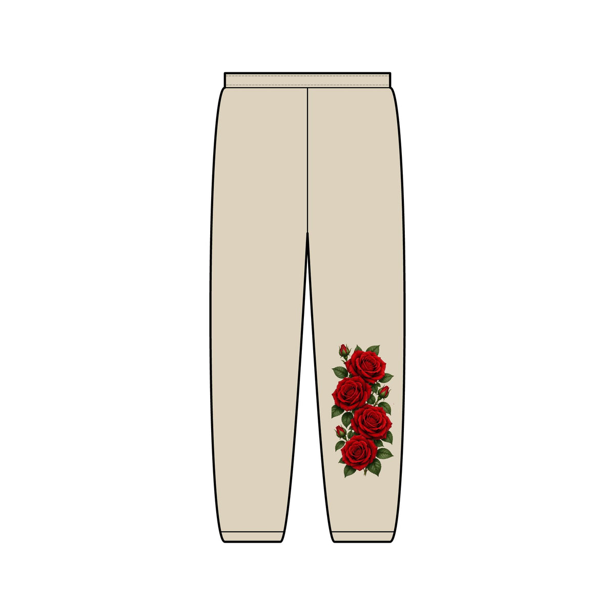 Rose Floral Sweatpants