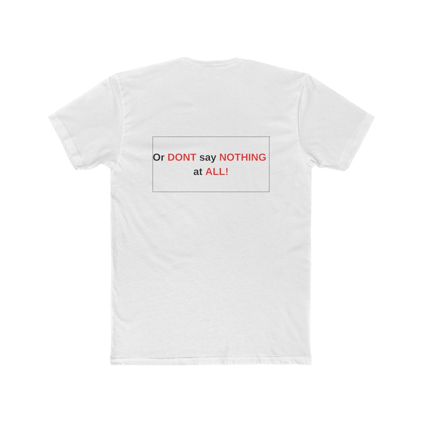 Unisex Cotton Crew Tee