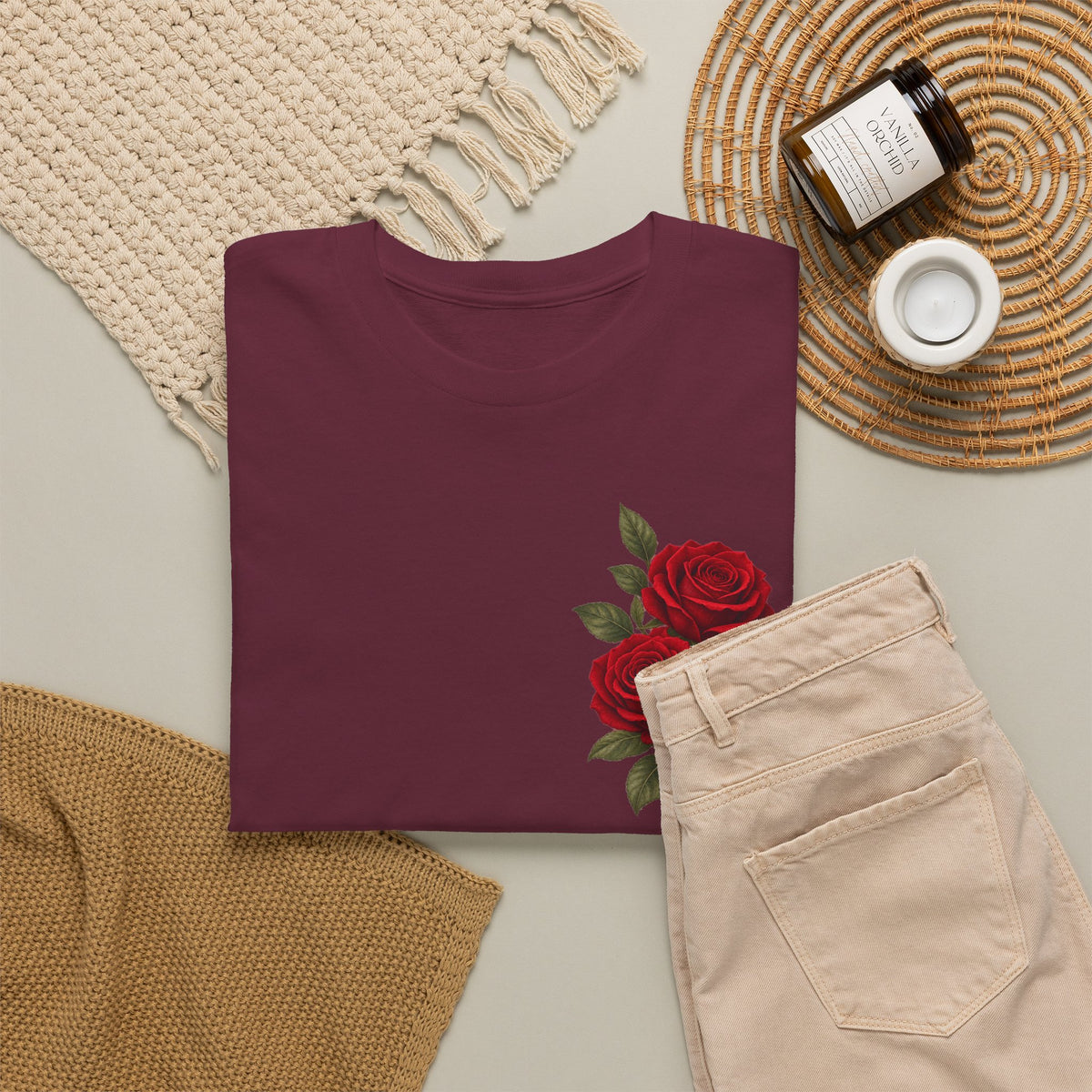 Red Rose Bouquet T-Shirt