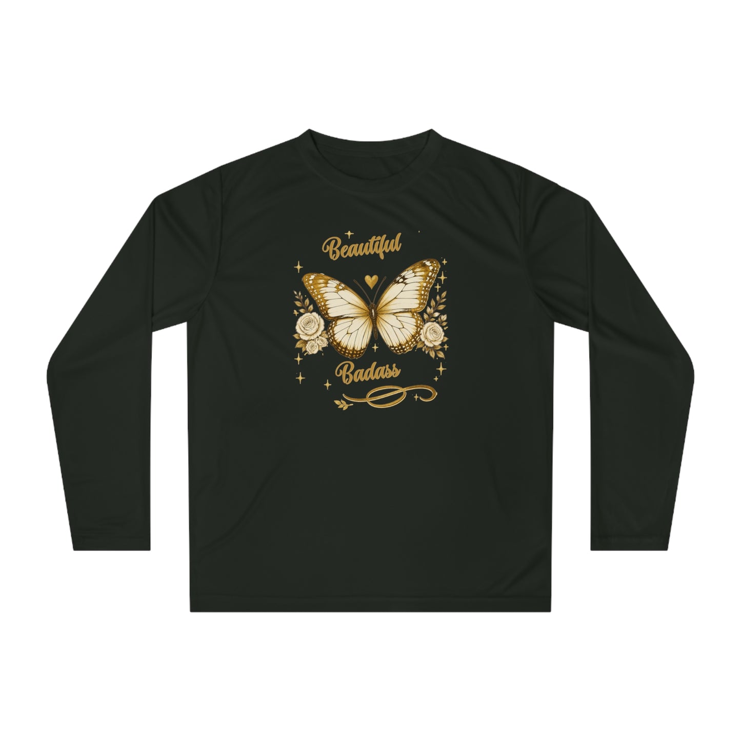 Beautiful Badass Butterfly Long Sleeve Shirt