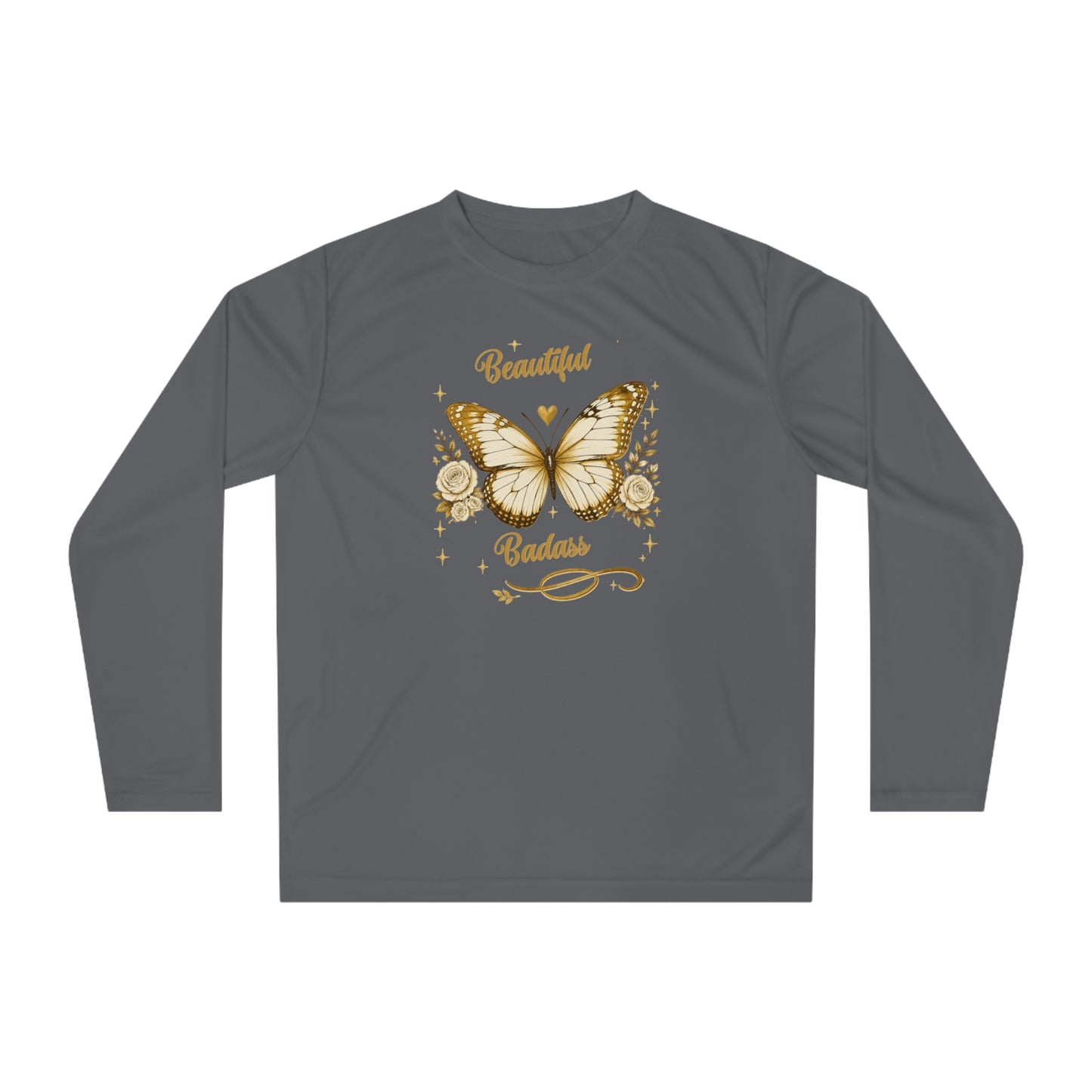 Beautiful Badass Butterfly Long Sleeve Shirt