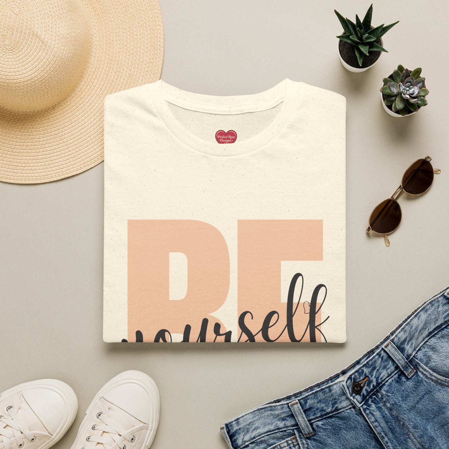 BE Yourself T-Shirt — Positive Message Graphic Tee