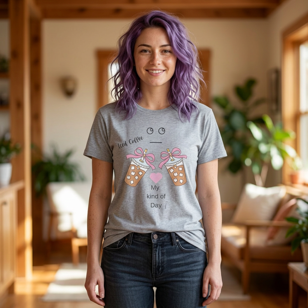Iced Coffee My Kind of Day T-Shirt