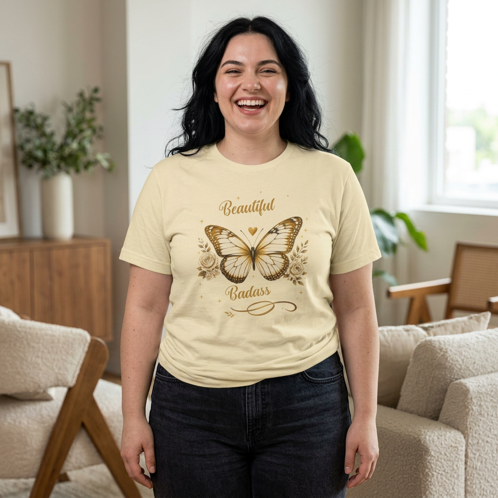Beautiful Badass Butterfly Tee