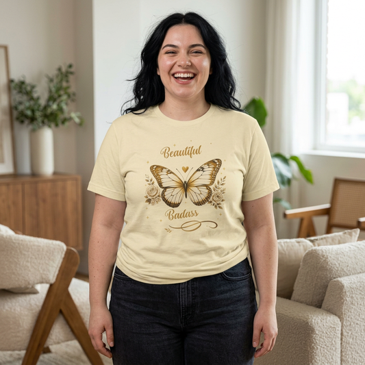 Beautiful Badass Butterfly Tee