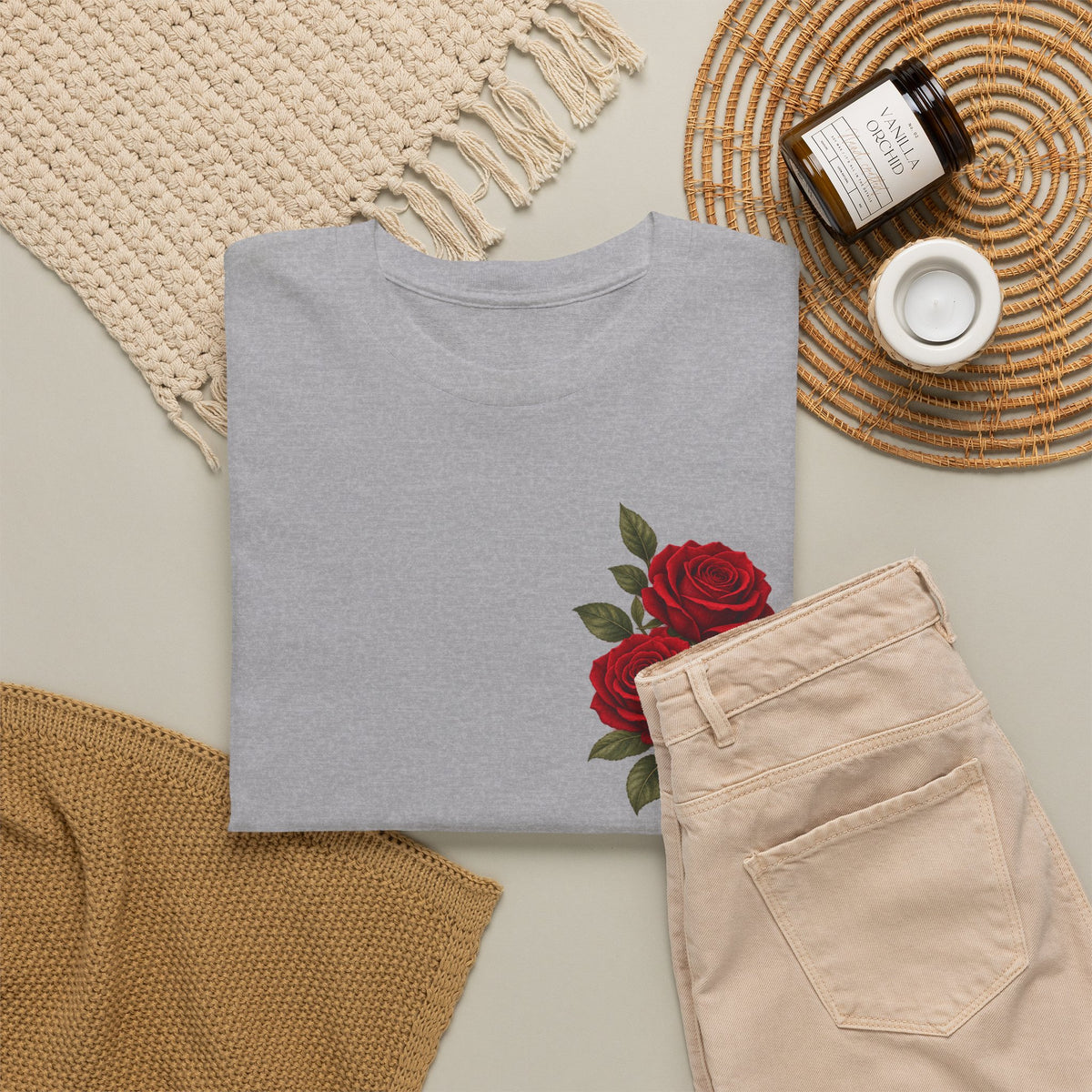 Red Rose Bouquet T-Shirt