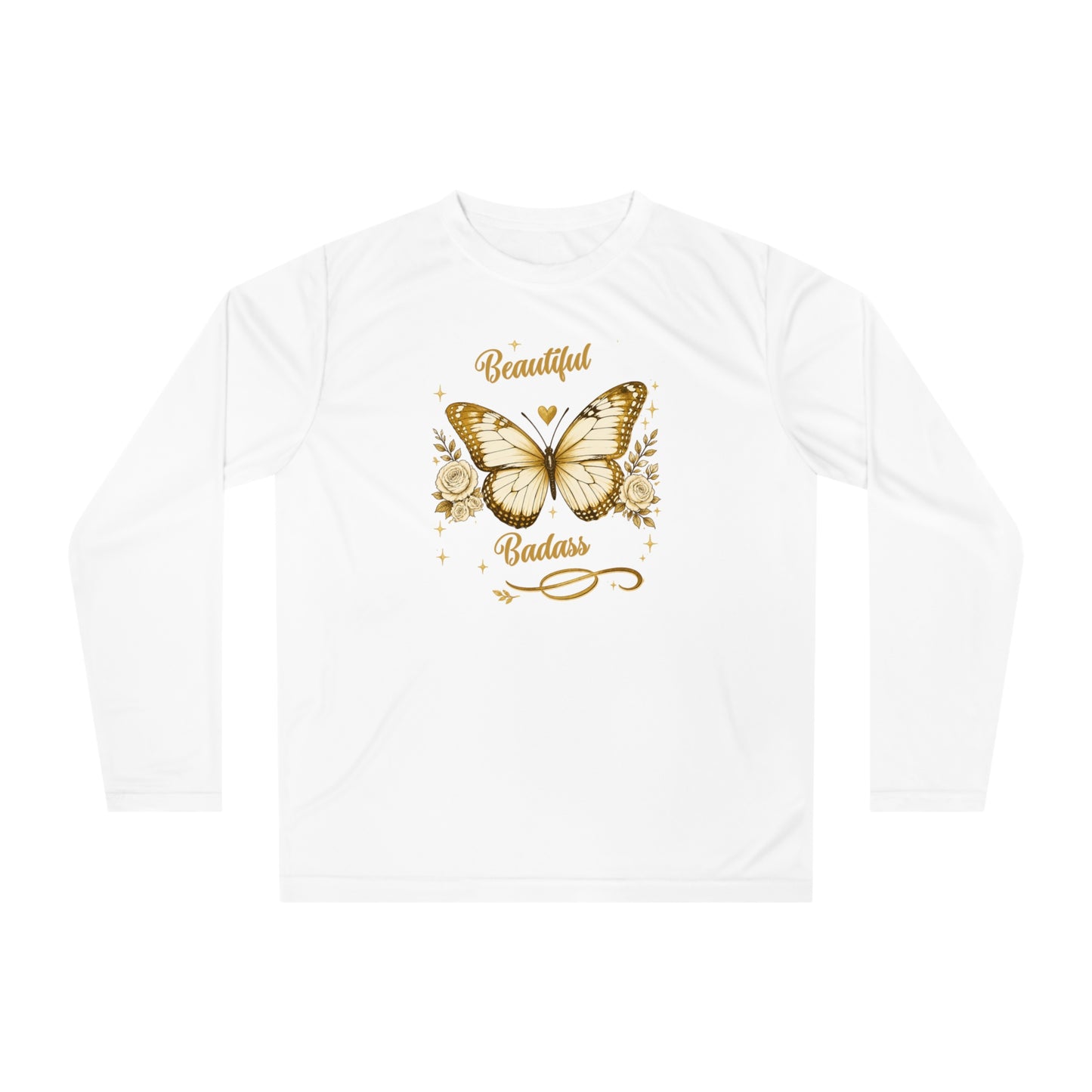 Beautiful Badass Butterfly Long Sleeve Shirt