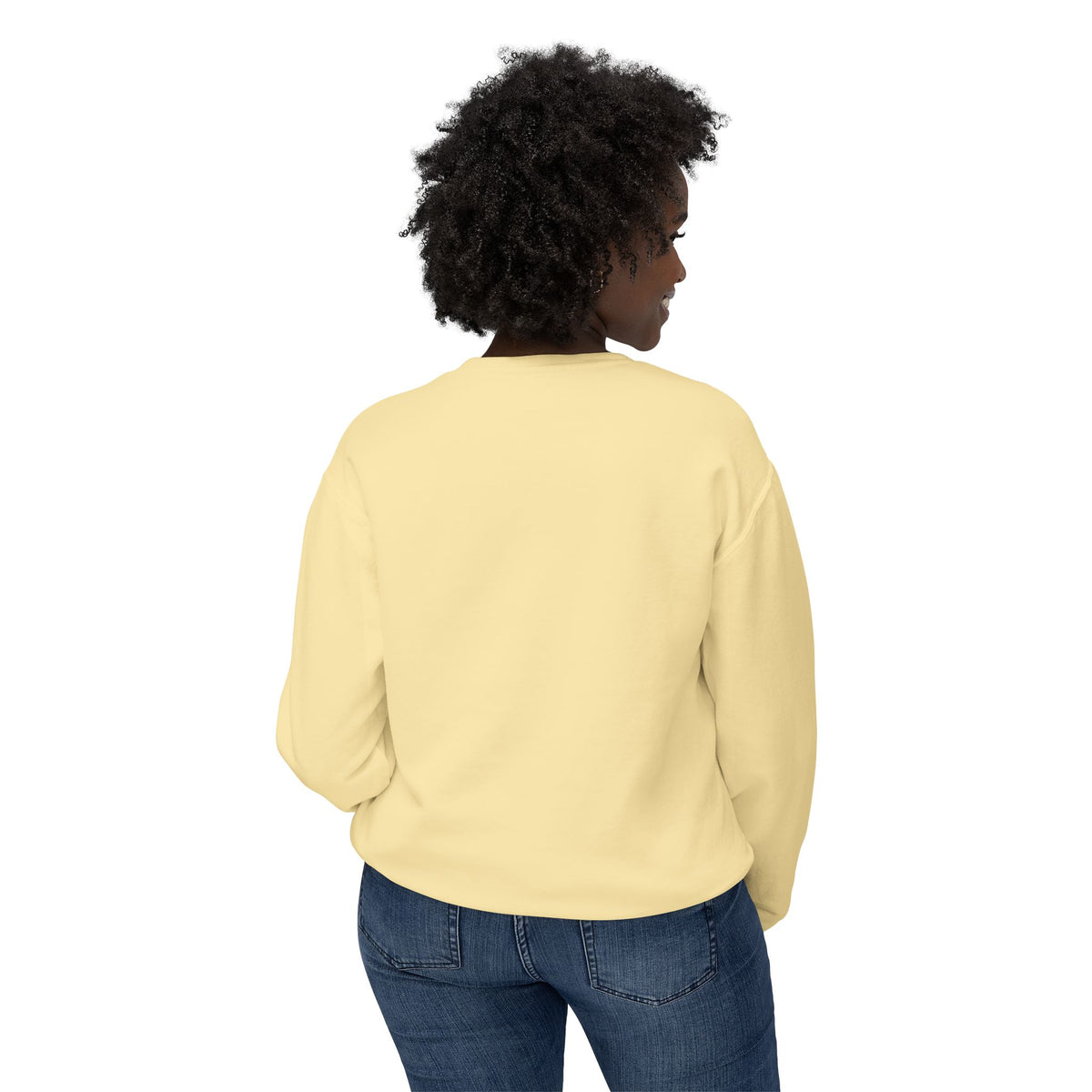 Crewneck Sweatshirt — "I'm Not Bossy, I Have Better Ideas" Graphic
