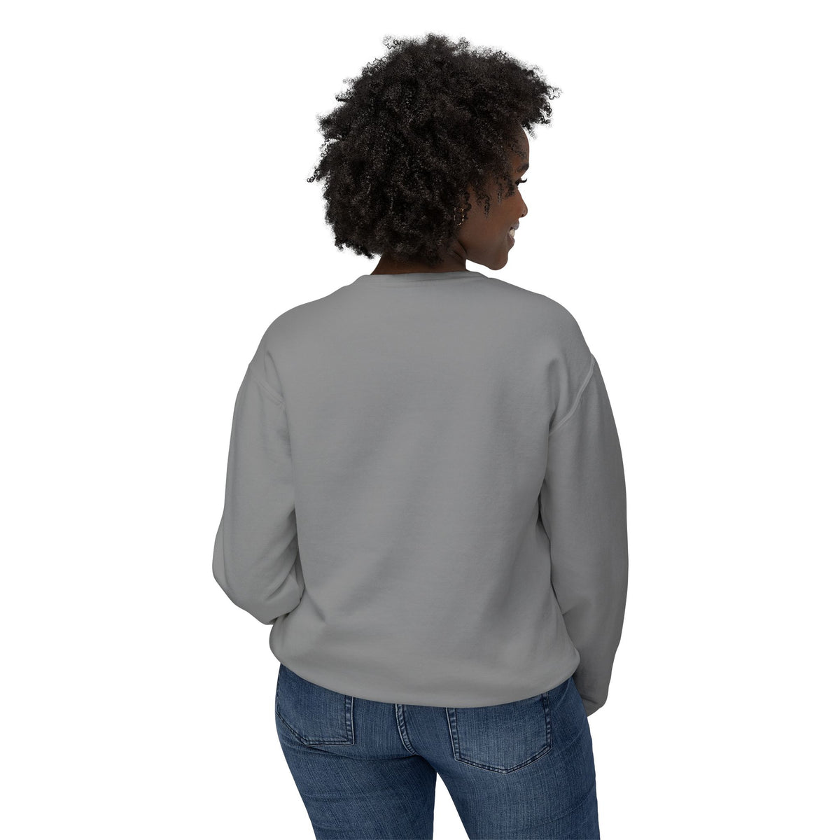 Crewneck Sweatshirt — "I'm Not Bossy, I Have Better Ideas" Graphic