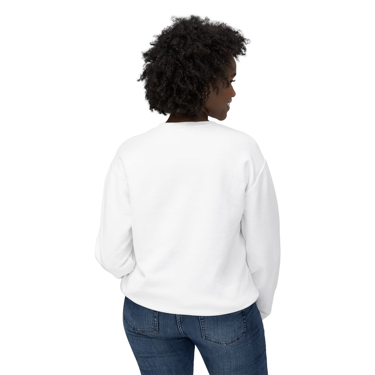 Crewneck Sweatshirt — "I'm Not Bossy, I Have Better Ideas" Graphic