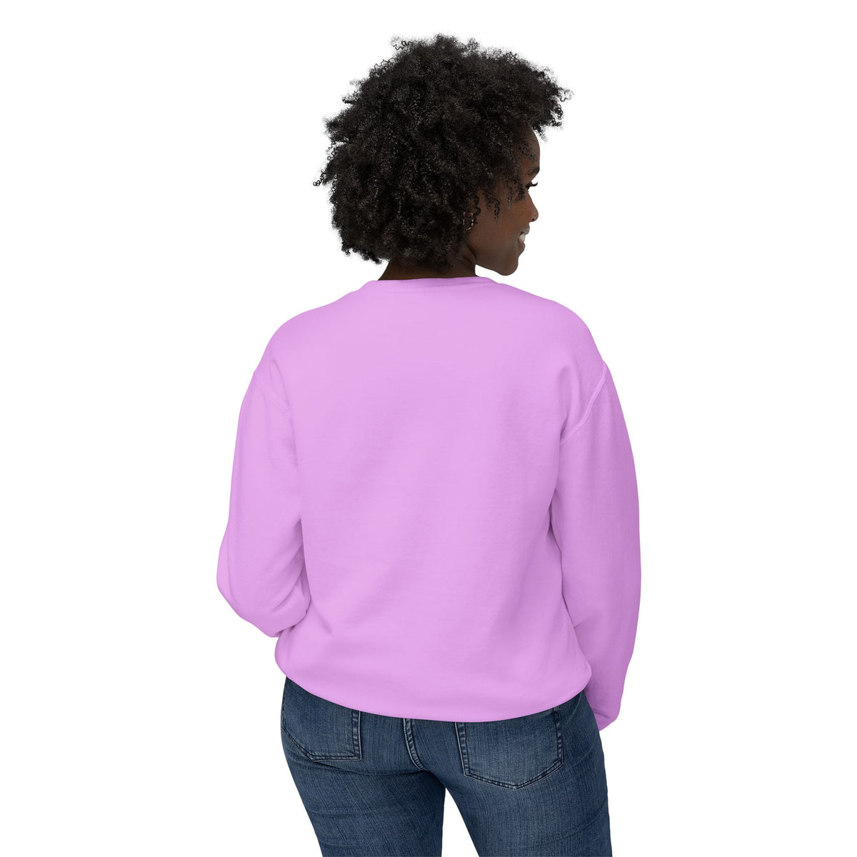 Crewneck Sweatshirt — "I'm Not Bossy, I Have Better Ideas" Graphic