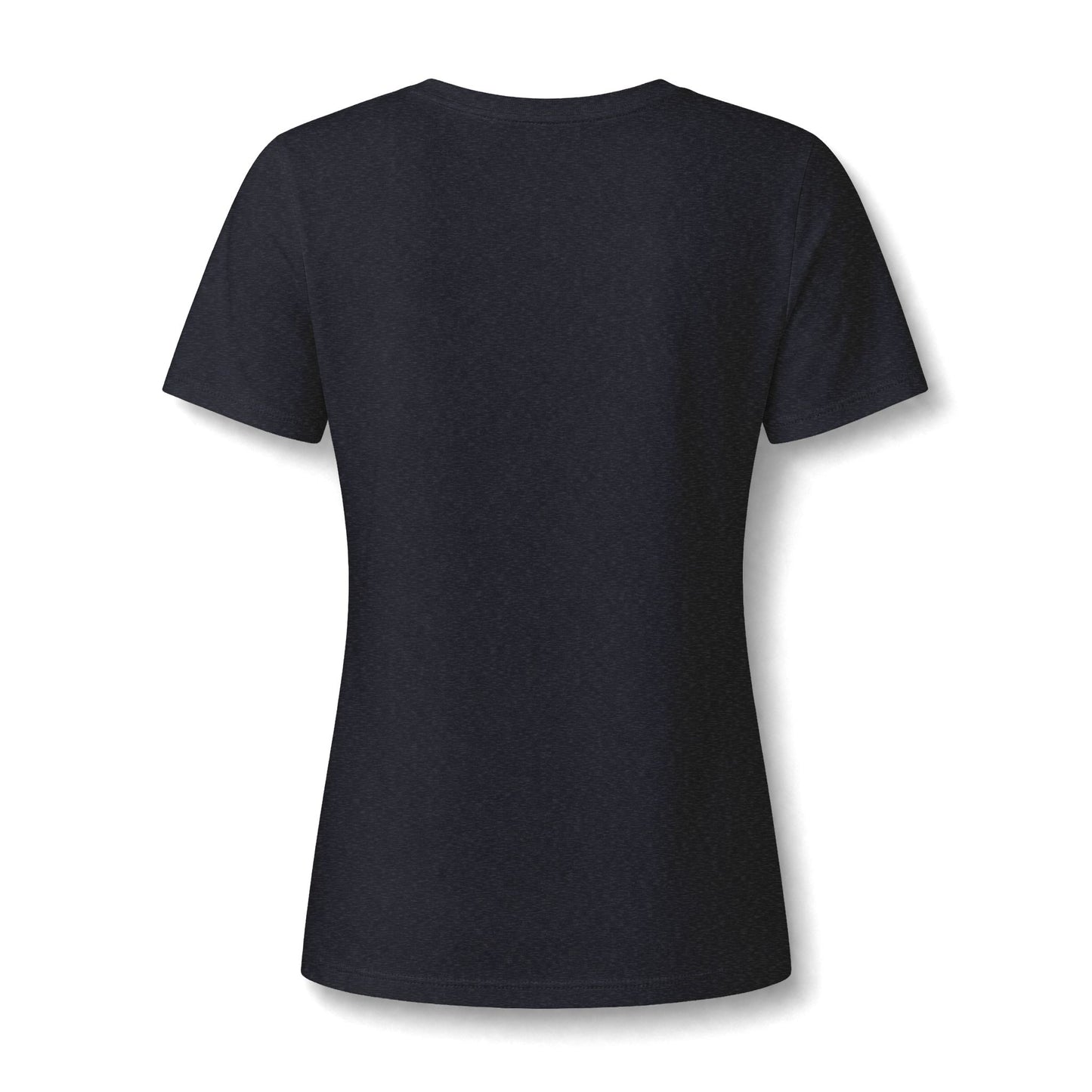 Floral Pink Bow V-Neck Tee — Women's Romantic Rose Ribbon Shirt