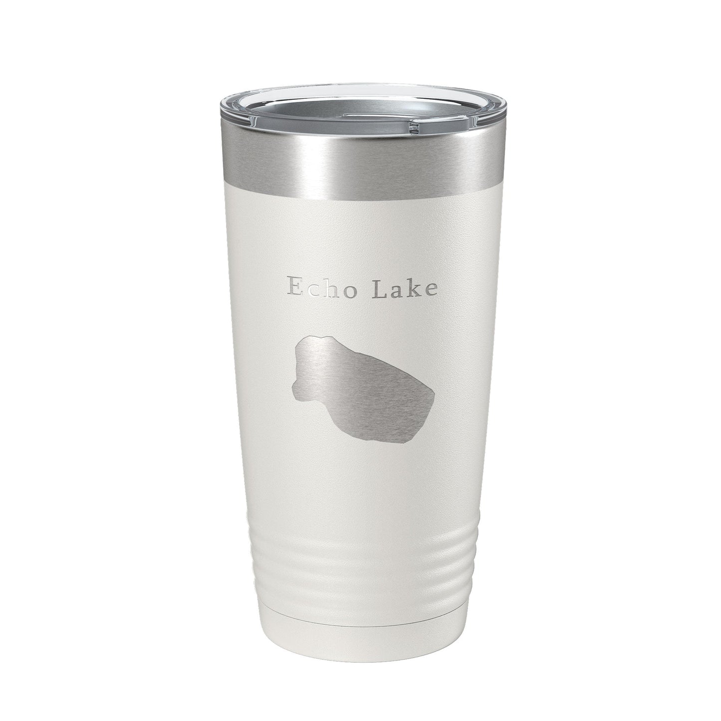 Echo Lake Map Tumbler Travel Mug Insulated Laser Engraved Coffee Cup Colorado 20 oz-7