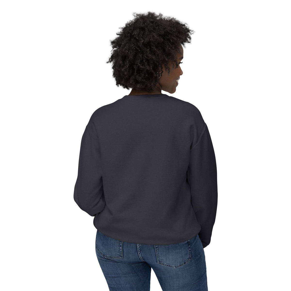 Crewneck Sweatshirt — "I'm Not Bossy, I Have Better Ideas" Graphic