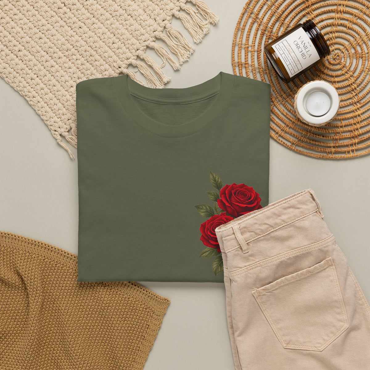Red Rose Bouquet T-Shirt