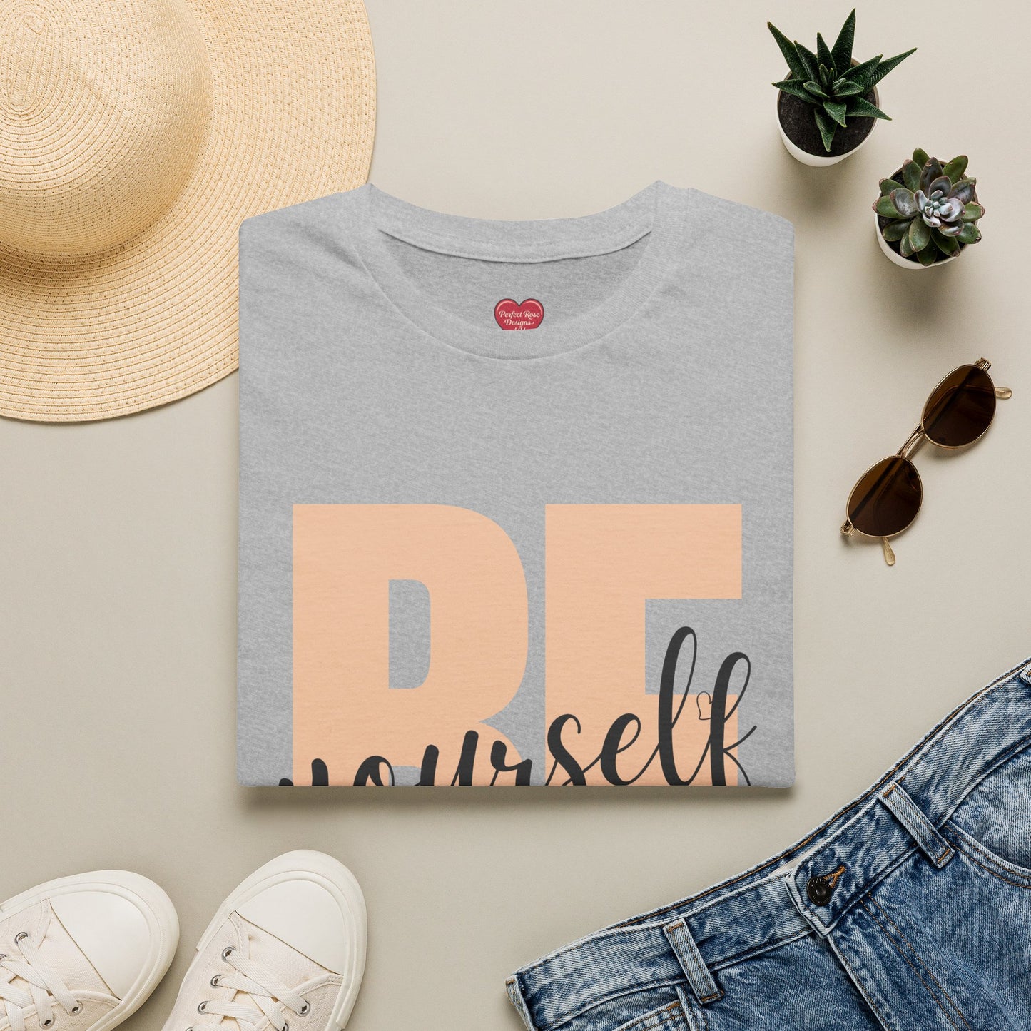 BE Yourself T-Shirt — Positive Message Graphic Tee