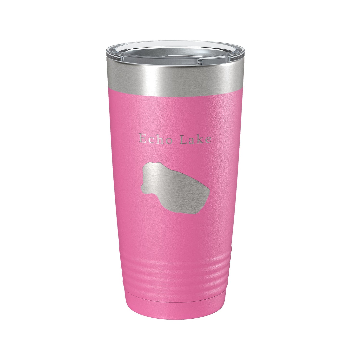 Echo Lake Map Tumbler Travel Mug Insulated Laser Engraved Coffee Cup Colorado 20 oz-11