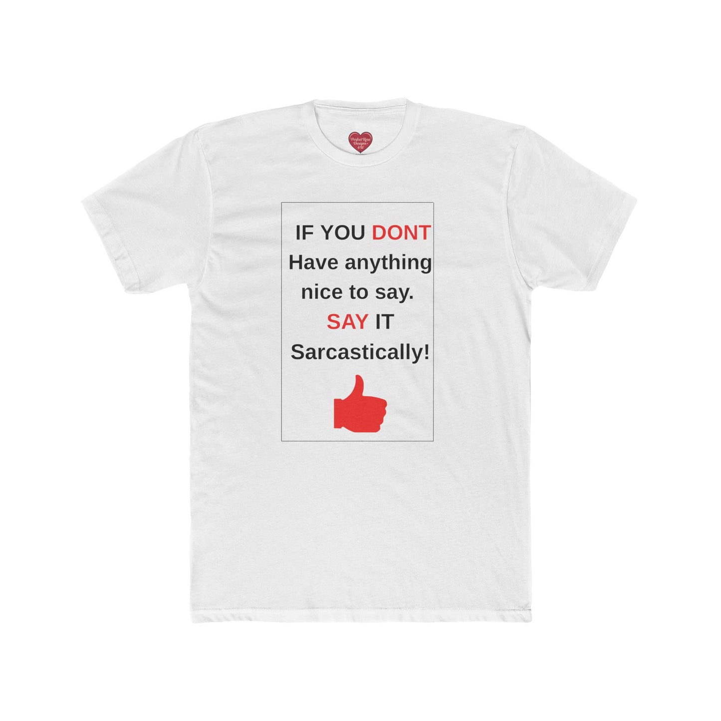 Unisex Cotton Crew Tee