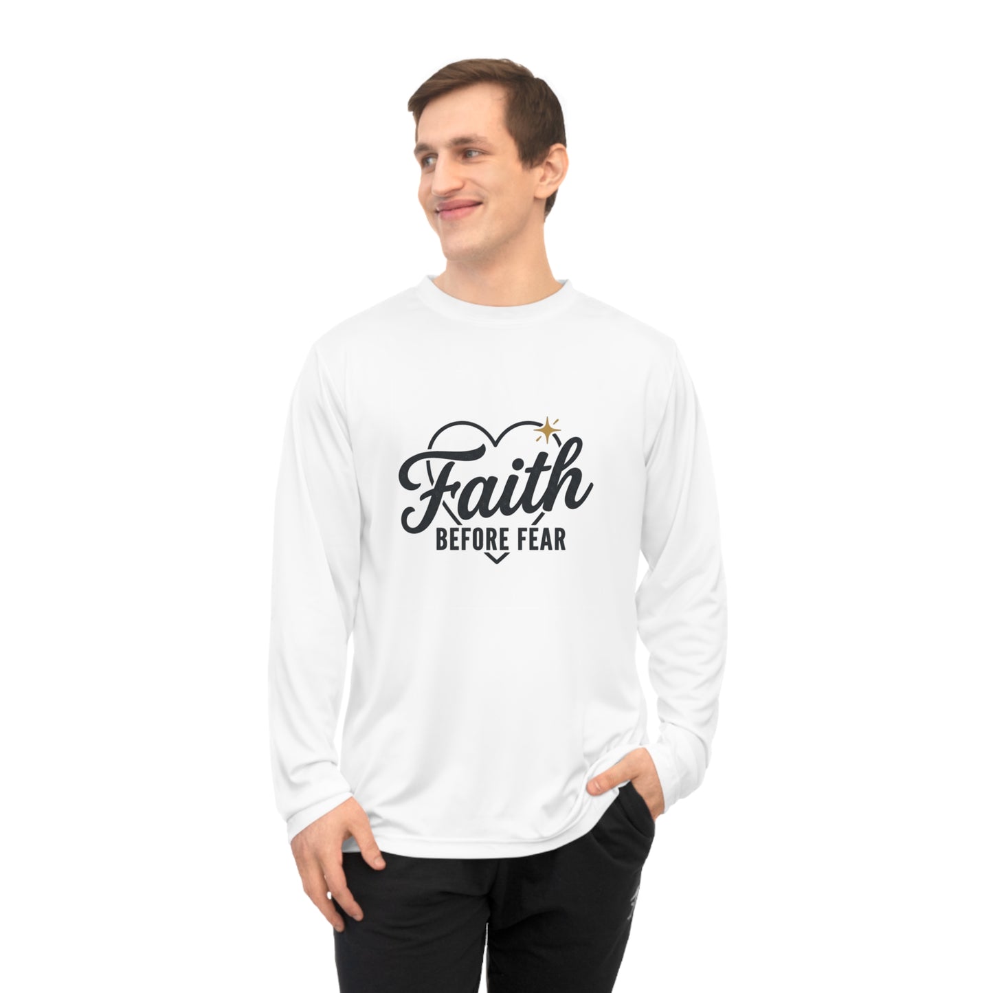 Faith Before Fear Long Sleeve Shirt