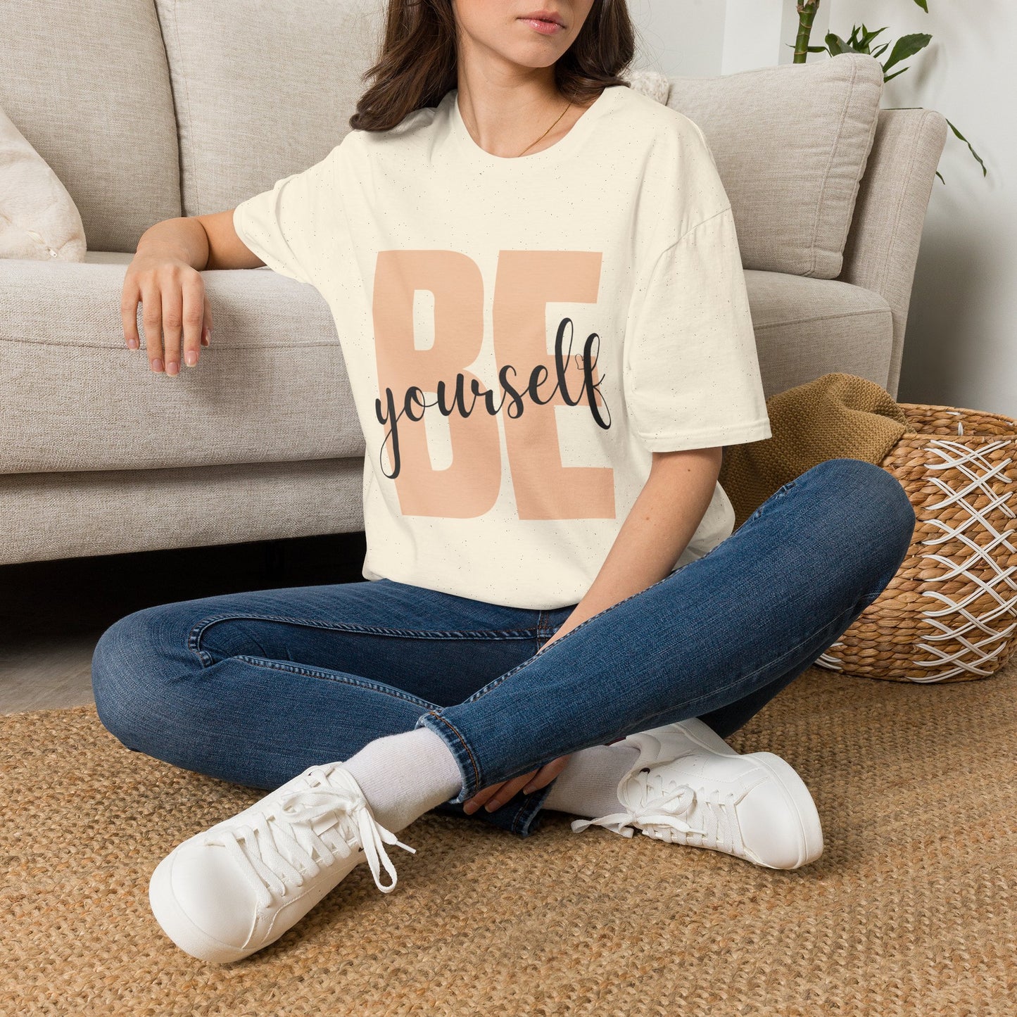 BE Yourself T-Shirt — Positive Message Graphic Tee