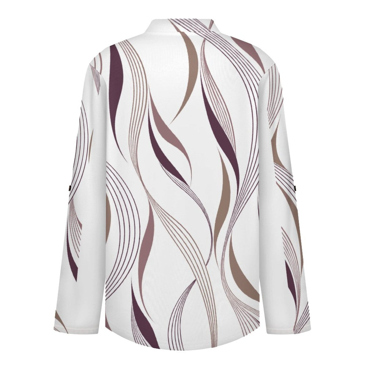 Ladies Vanessa V-Neck Quarter Sleeved Shirt(All-Over Printing)