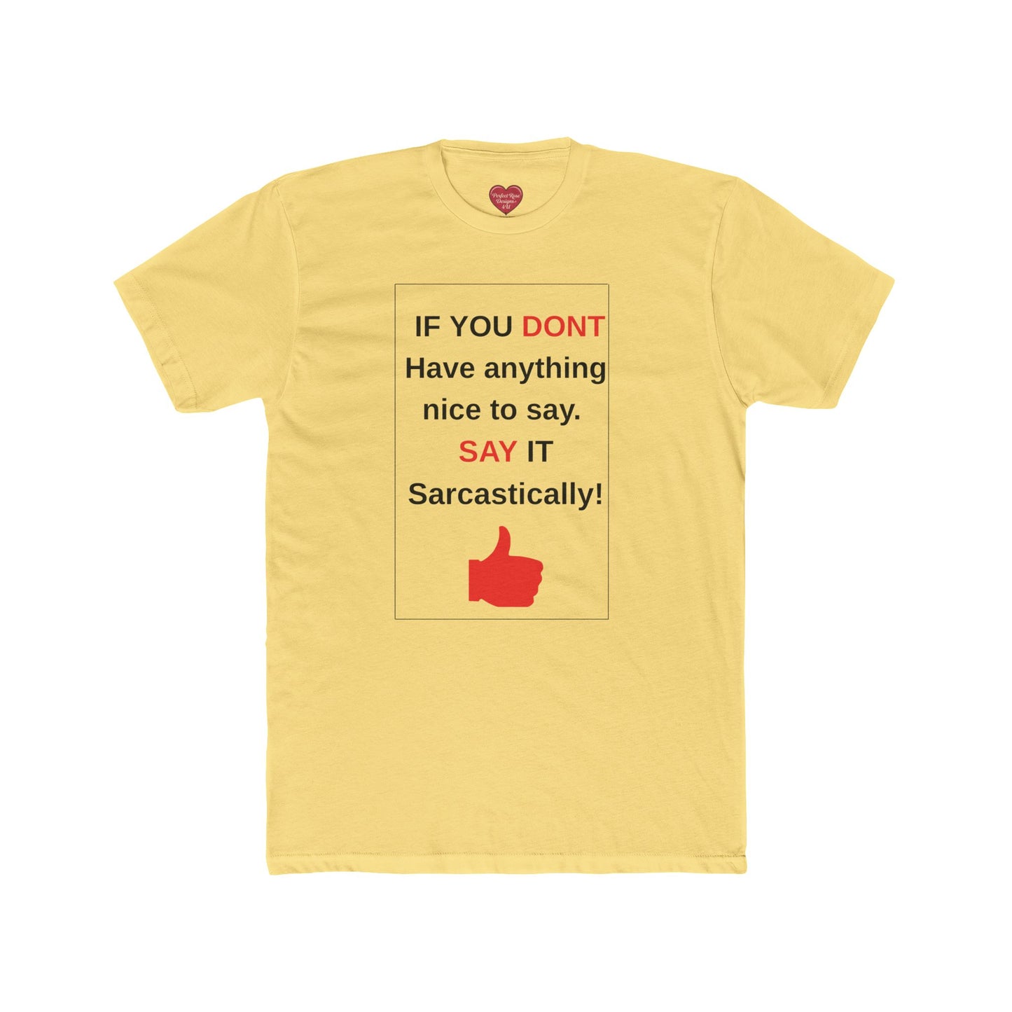 Unisex Cotton Crew Tee