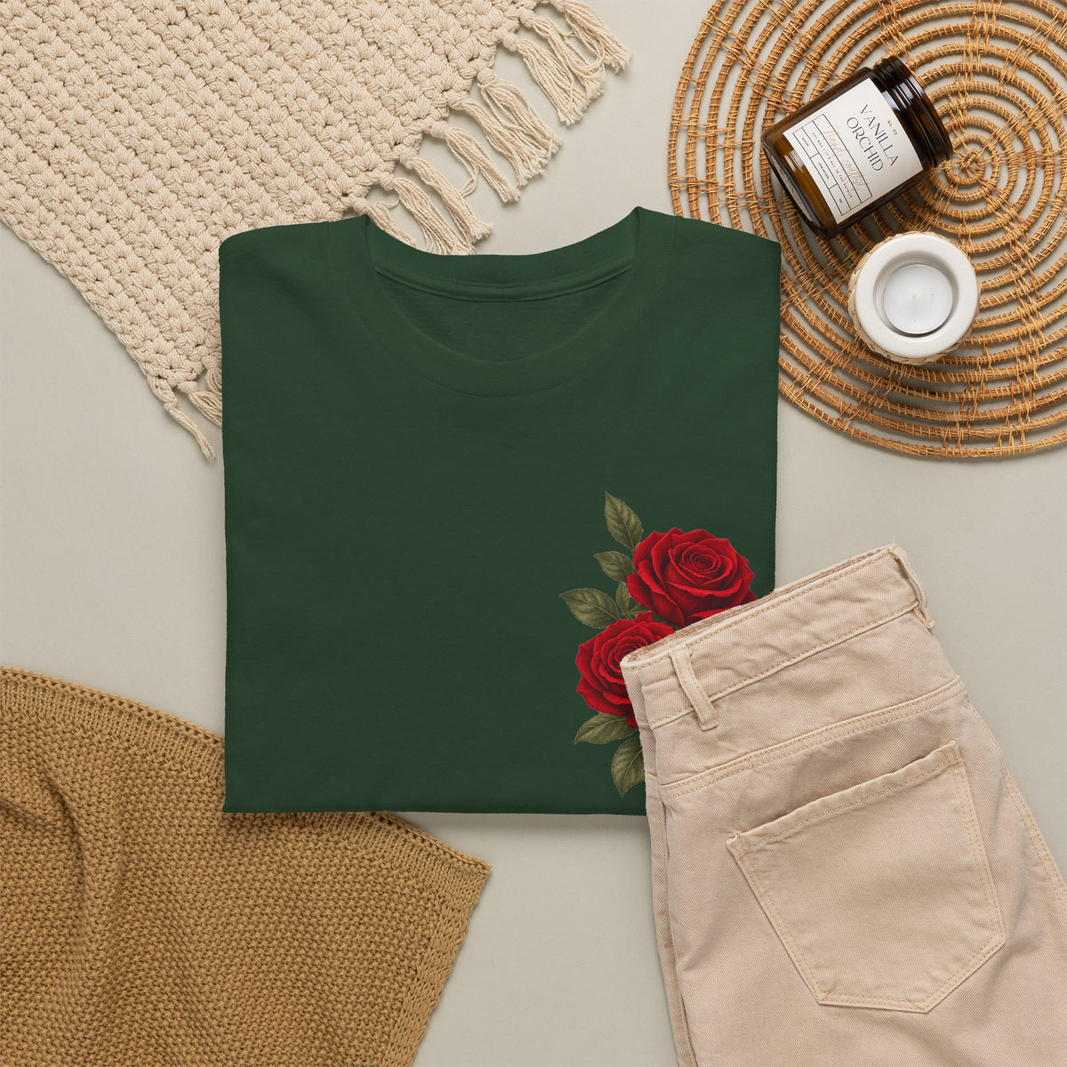 Red Rose Bouquet T-Shirt