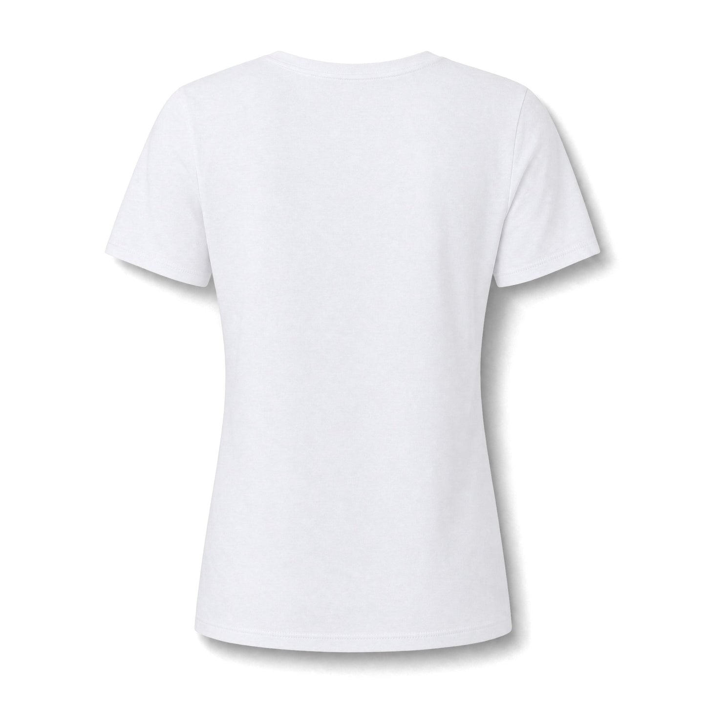 She Believed She Could So She Did V-Neck Tee — Floral Inspirational Women's Shirt