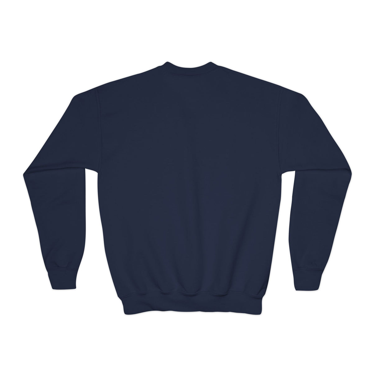Youth Crewneck Sweatshirt — "Little Star, Big Dreams" Purple Cartoon Graphic