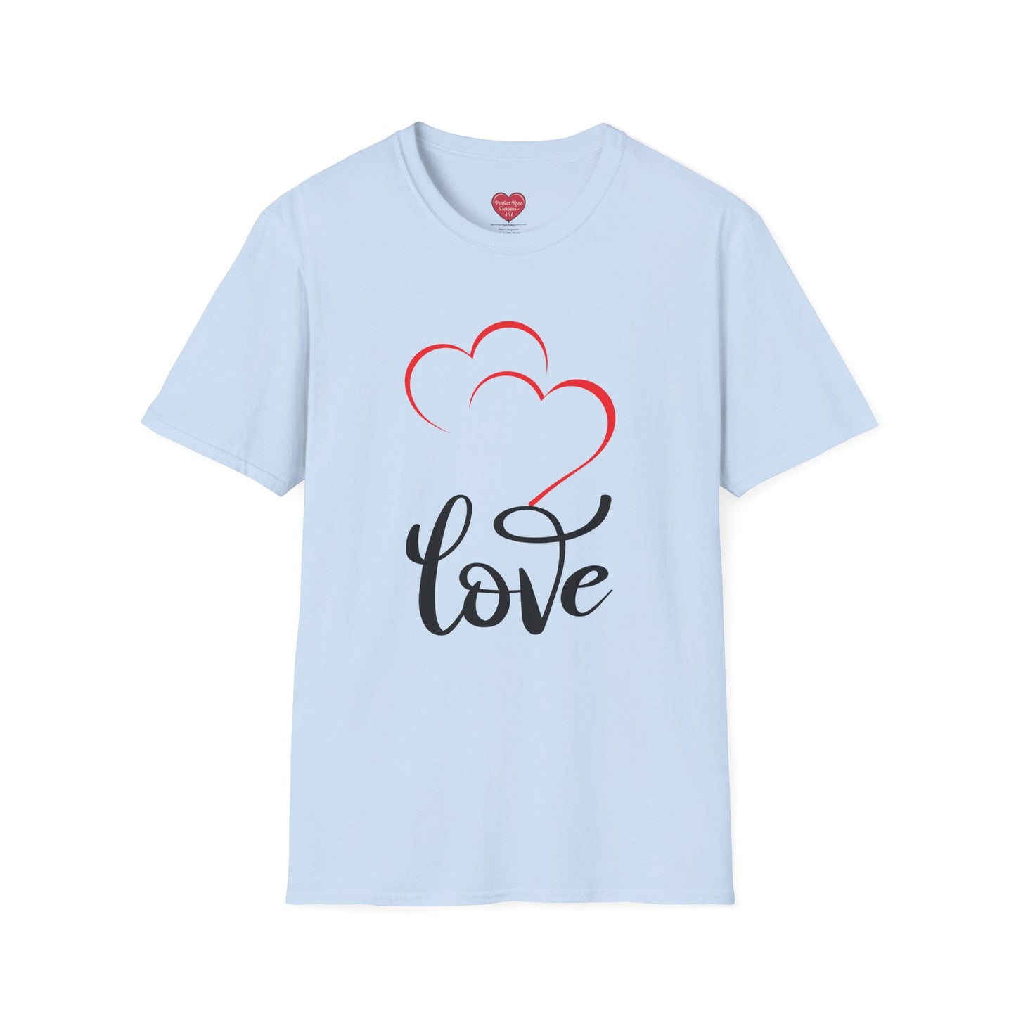 Love Heart T-Shirt — Romantic Red Heart Design for Valentine’s Day & Everyday