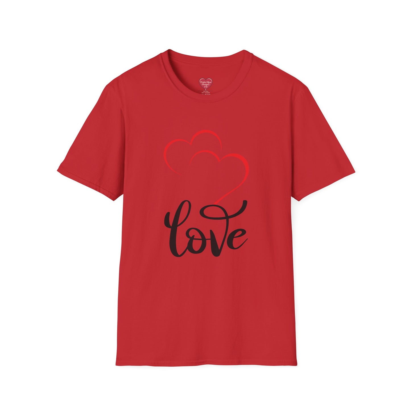 Love Heart T-Shirt — Romantic Red Heart Design for Valentine’s Day & Everyday