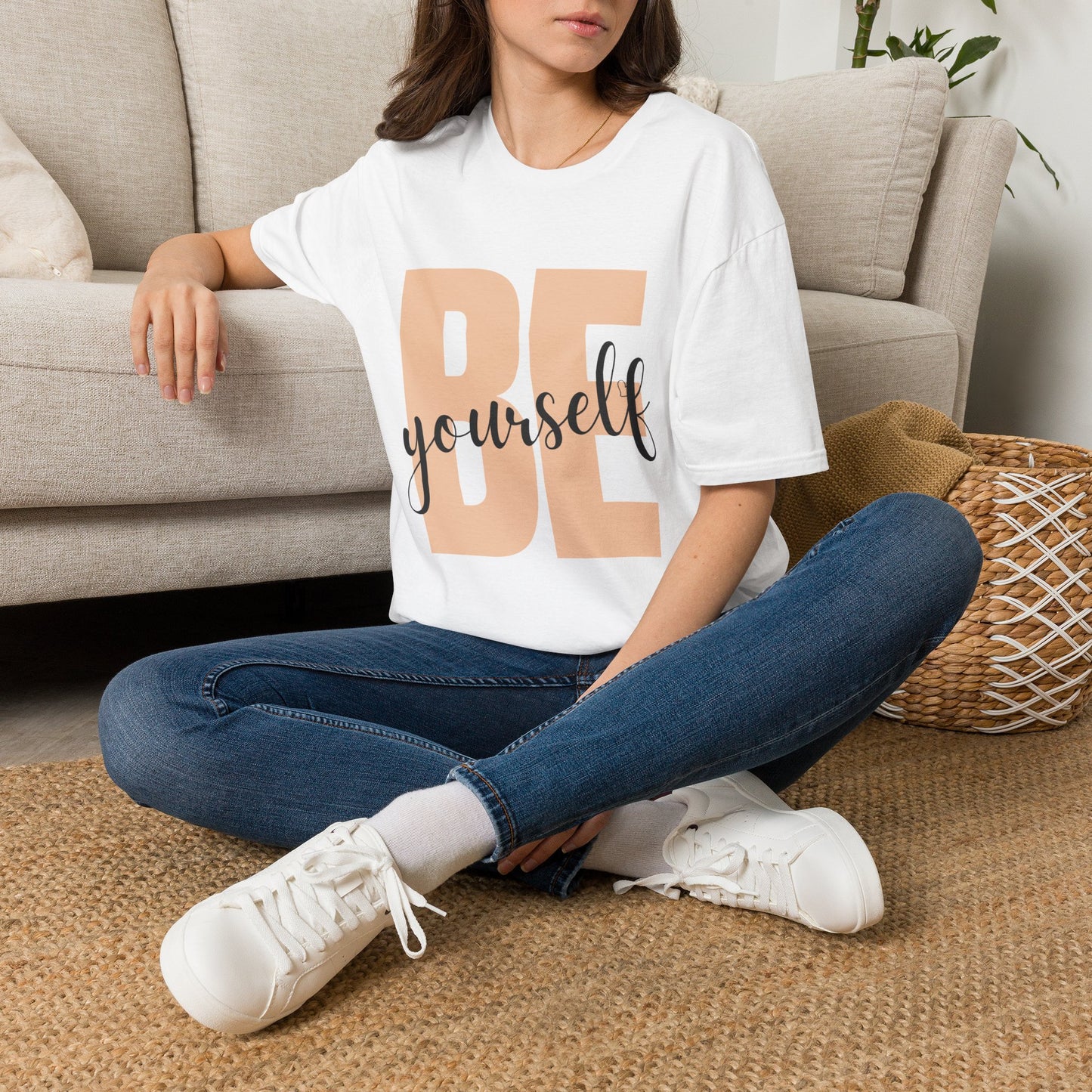 BE Yourself T-Shirt — Positive Message Graphic Tee