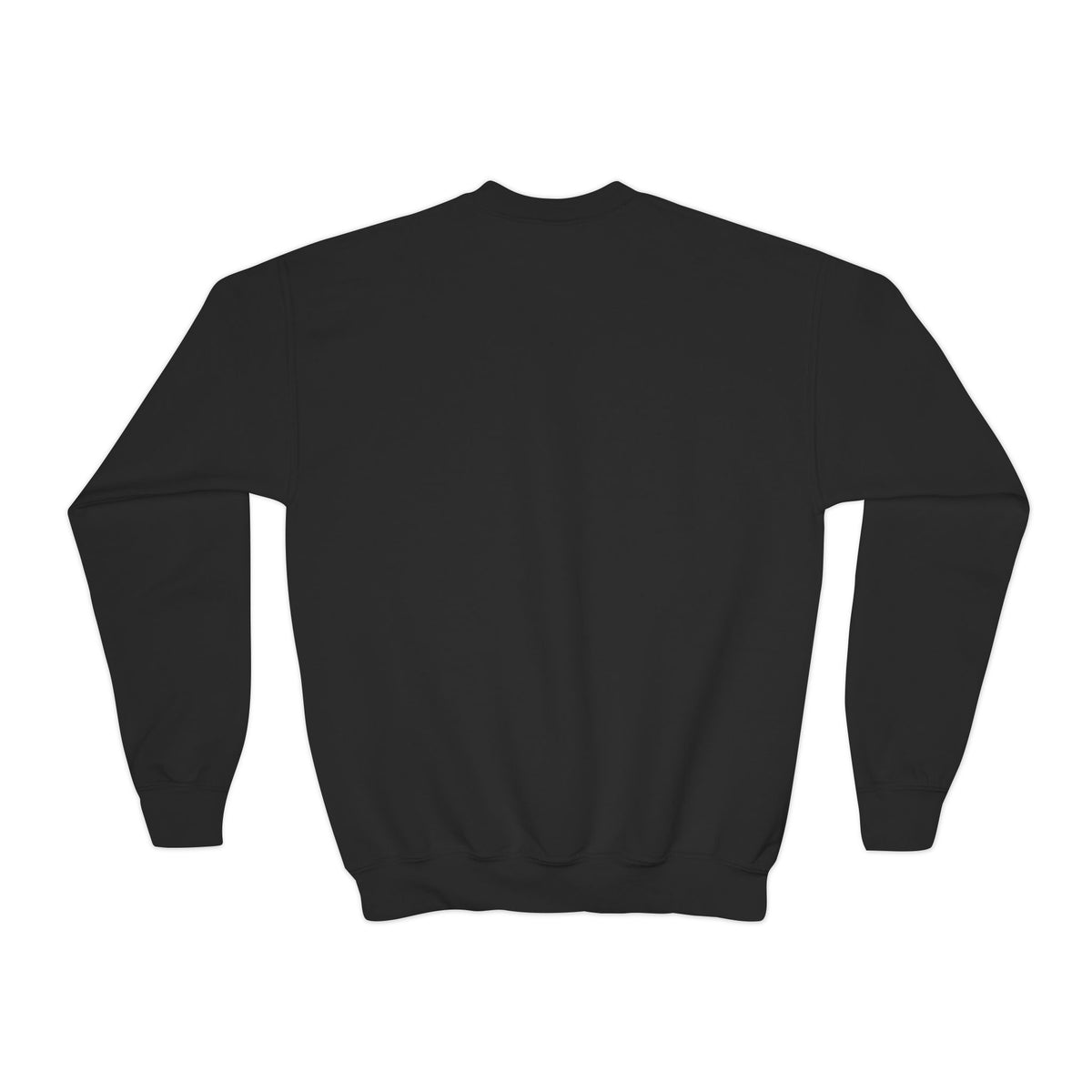 Youth Crewneck Sweatshirt — "Little Star, Big Dreams" Purple Cartoon Graphic
