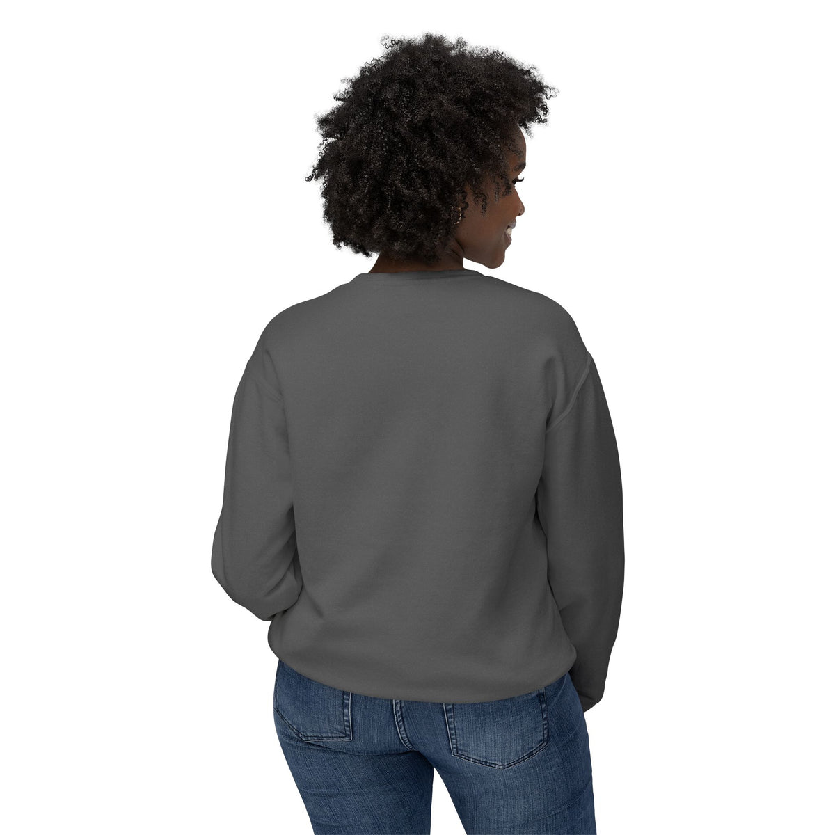 Crewneck Sweatshirt — "Soft Heart Strong Woman" Floral Inspirational Pullover