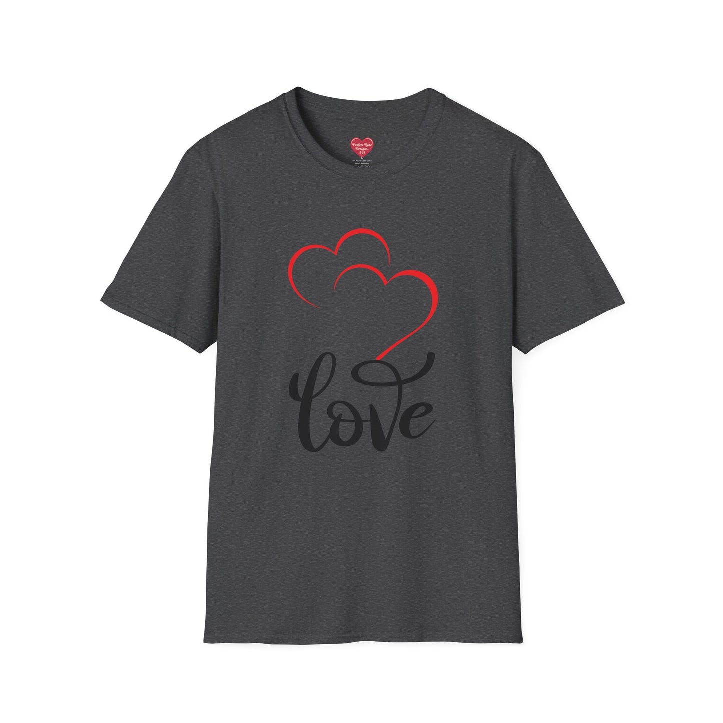 Love Heart T-Shirt — Romantic Red Heart Design for Valentine’s Day & Everyday