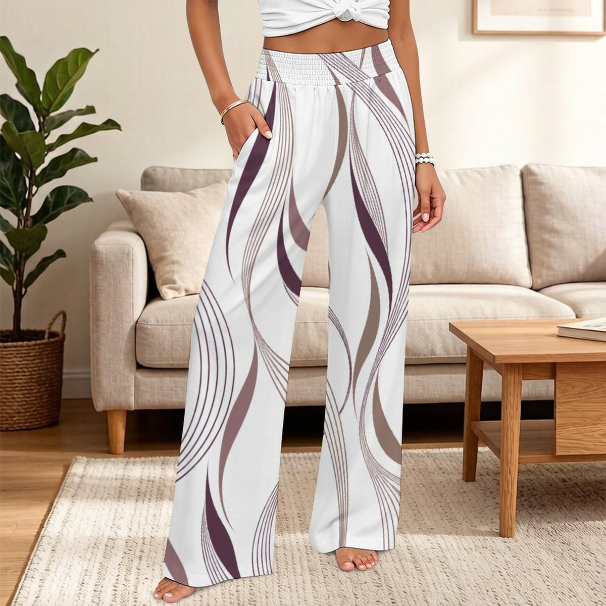 Vanessa Women's High Waisted Pants