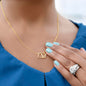 Smokin' Hot Soulmate 2hearts Necklace- Show her you care.