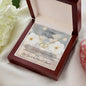 Mother Daughter 10 k Gold Diamond Cut Everlasting Heart Necklace----Best seller..