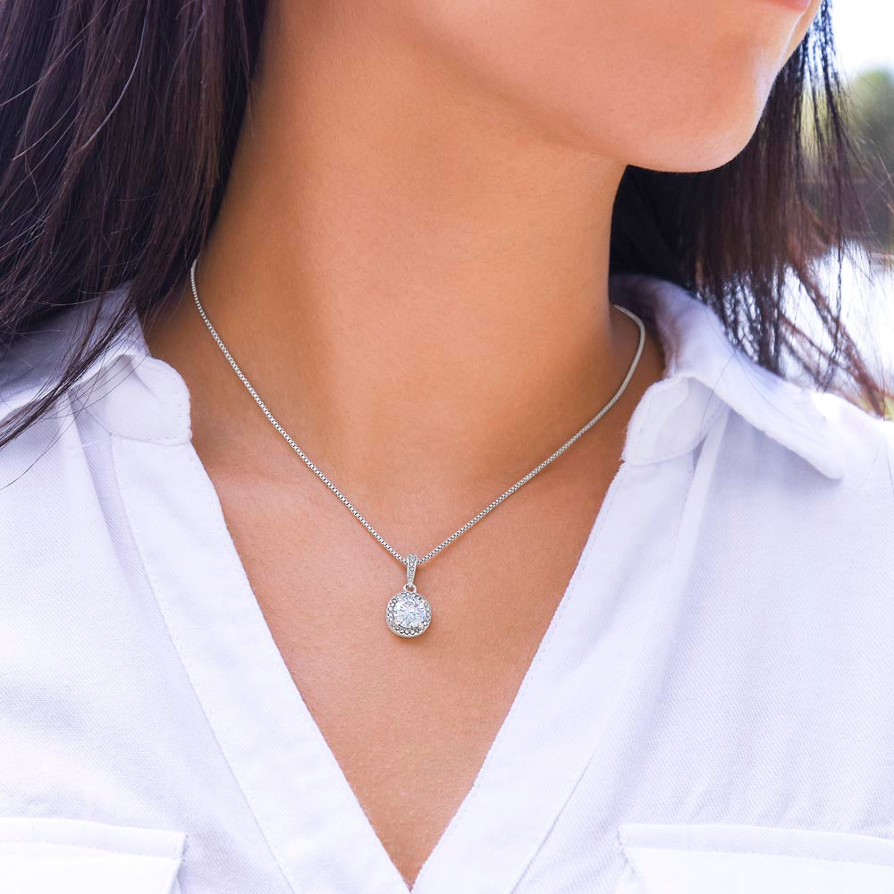 To My Beautiful wife Eternal Hope Necklace* Anniversary *Birthday* Express your Eternal  love