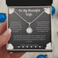 To My Beautiful wife Eternal Hope Necklace* Anniversary *Birthday* Express your Eternal  love